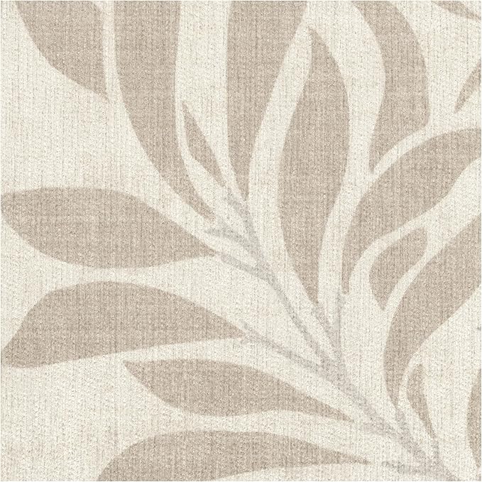 RUGGABLE x Morris & Co Machine Washable Area Rug – Pure Willow Boughs Natural 5x7, Stain-Resistant, Non-Slip – Medium Rugs for Living Room, Bedroom, Hallway, Entryway & Office–with Cushioned Pad