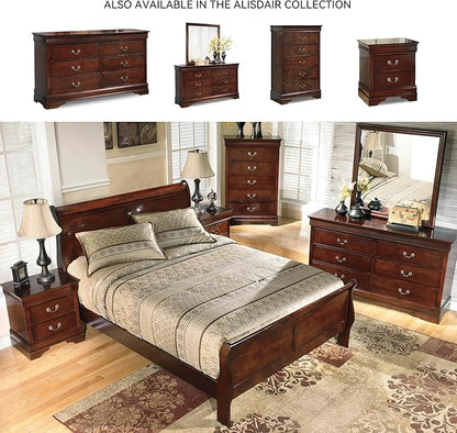 Signature Design by Ashley Alisdair Traditional 6 Drawer Dresser, Dark Brown
