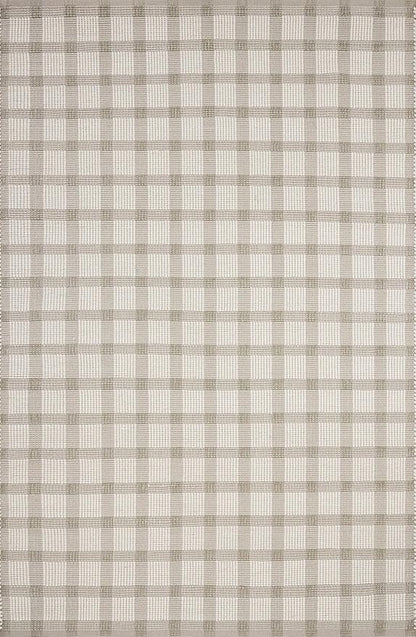 Loloi Magnolia Home by Joanna Gaines Ryder Collection RYD-02 Stone/Ivory 7'-9" x 9'-9" Area Rug