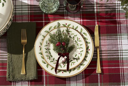 Lenox 899203 Holiday 18-Piece Dinnerware Set, Service For 6