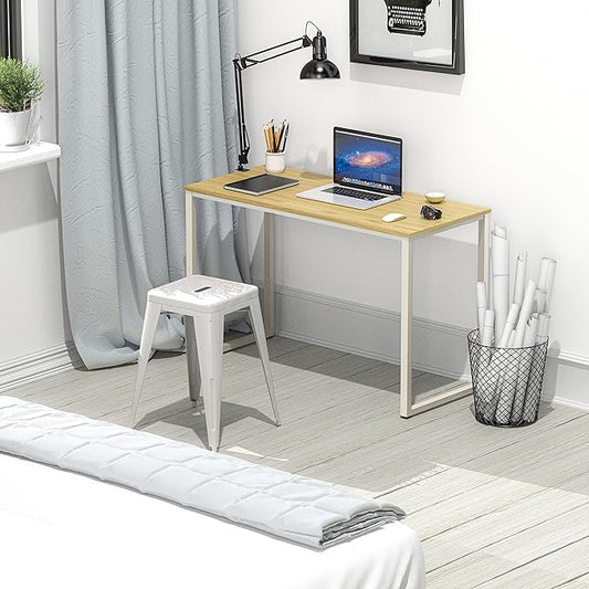 SHW Mission 32-Inch Home Office Computer Desk, Oak