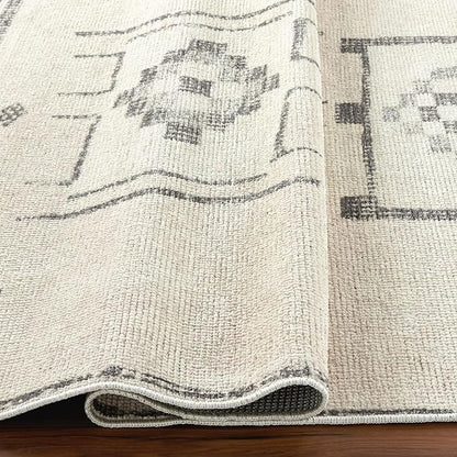 Livabliss x Becki Owens Solana Medallion Area Rug, 7'10" x 10', Taupe/Cream