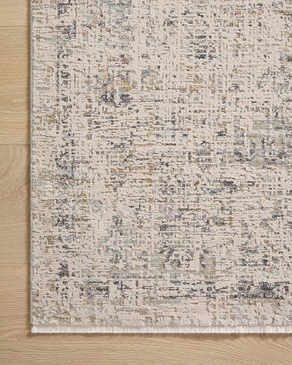 Loloi Amber Lewis Alie Collection ALE-02 Sand/Sky 2'-7'' x 7'-9'', .13'' Pile Height, Runner Rug