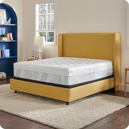 Sealy Dreamlife 3” Gel Memory Foam Twin XL Mattress Topper with 1” Quilted Cooling Cover, SealyComfort Gel Foam, SealyCool Poly Blend Cover