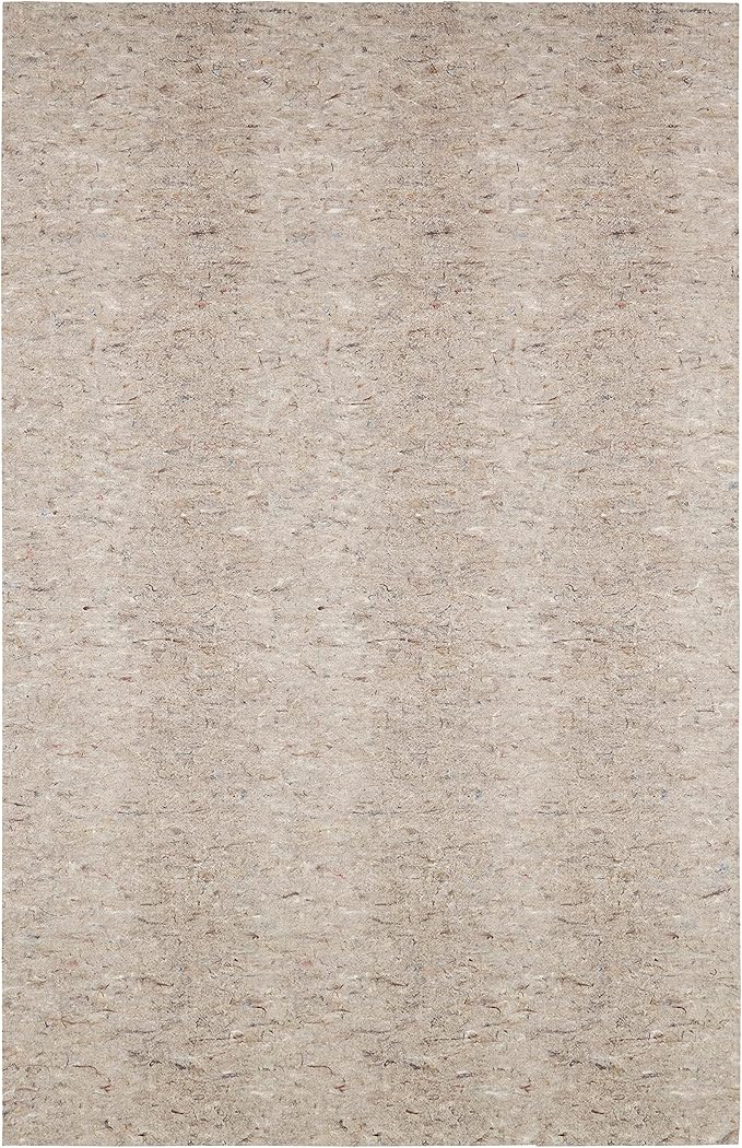Mohawk Home 2' x 20' Non Slip Grip Rug Pad 3/8" Thick Dual Surface Felt Cushion + Rubber Gripper - Safe for All Floors
