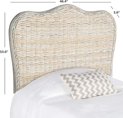 Safavieh Home Collection Imelda White Washed Headboard (King)