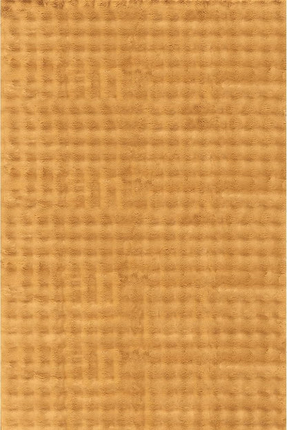nuLOOM Jeni Checkered 2'6" x 8' Machine Washable Runner Rug for Living Room Bedroom Dining Room Entryway Hallway Kitchen, Gold