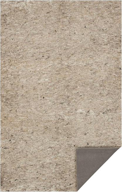 Mohawk Home 7' x 9' Non Slip Rug Pad Gripper 1/2 Thick Dual Surface Felt + Rubber Gripper - Safe for All Floors