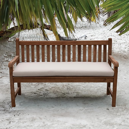 Tommy Bahama Bench Cushion, 44" X 19" X 2.5", Bamboo Bay Sand