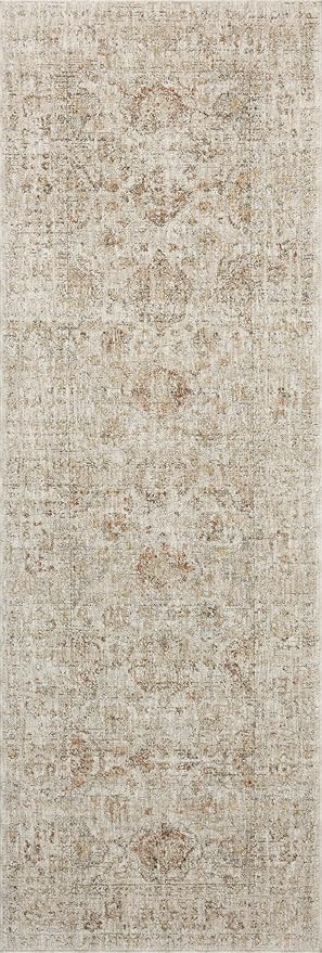 Loloi Amber Lewis Honora Collection HON-03 Beige/Spice 2'-7" x 10'-0" Runner Rug