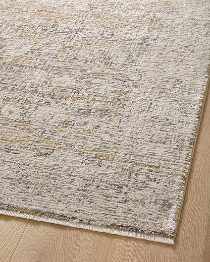 Loloi Amber Lewis Alie Collection ALE-05 Gold/Beige 9'-6'' x 13'-1'', .13'' Pile Height, Area Rug