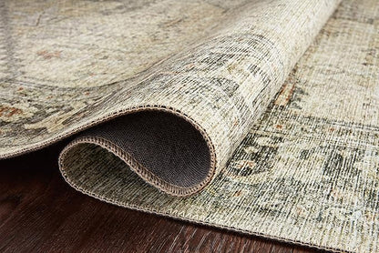 Loloi Skye Collection SKY-13 Natural/Sand 7' x 9' Oval Area Rug