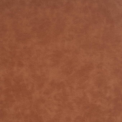 Christopher Knight Home GAVI PU Leather Ottoman Foot Stool, 30" Pouf Footstool Ottoman Seat, Upholstered Foot Chair, Round Footrest, Modern Side Table for Living Room Bedroom Home Decor, Cognac Brown