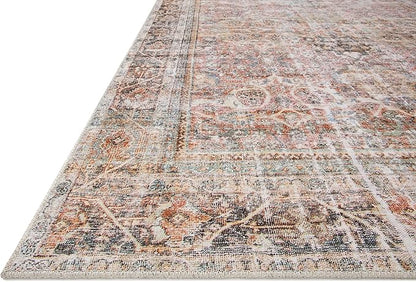 Loloi Adrian Collection ADR-05 Sunset/Charcoal 2'-0" x 5'-0", .19" Thick Accent Rug