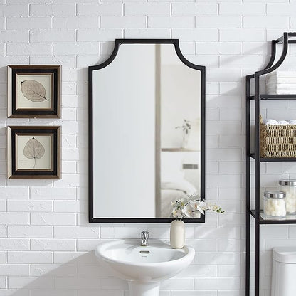 Crosley Furniture Aimee Mirror for Bathroom, Hallway, or Entryway, Oil Rubbed Bronze