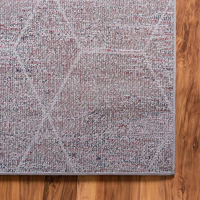 Unique Loom Trellis Frieze Collection Area Rug - Geometric (8' x 11', Blue Multi/ Ivory)