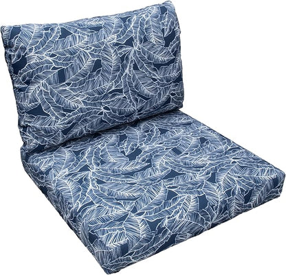 Tommy Bahama Deep Seating Lounge Cushion, 26" X 26" X 4", Pacific Zaffre