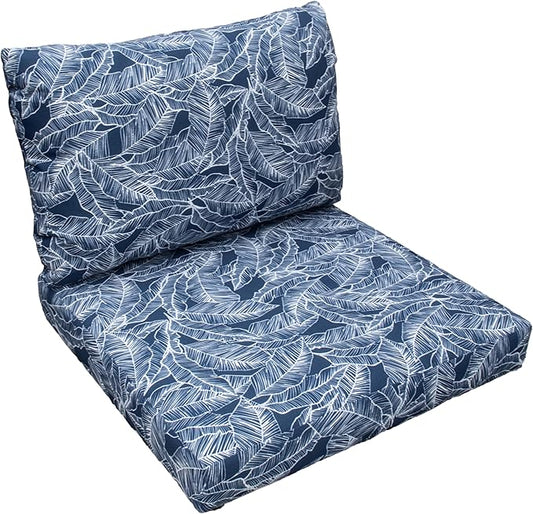 Tommy Bahama Deep Seating Lounge Cushion, 24" X 24" X 4", Pacific Zaffre