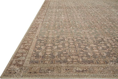 Loloi Angela Rose Aubrey Collection AUB-04 Sage/Bark 10'-0" x 14'-0", .19" Pile Height, Area Rug