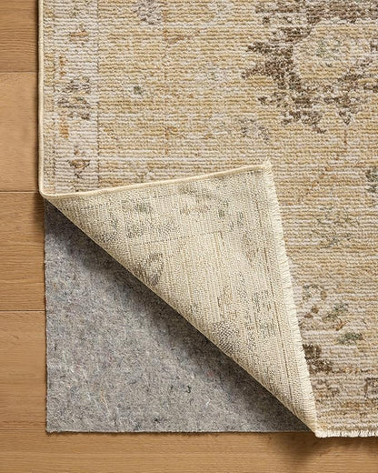 Loloi Magnolia Home by Joanna Gaines Pace Collection PAC-05 Apricot/Multi 9'-6" x 12'-3" Area Rug
