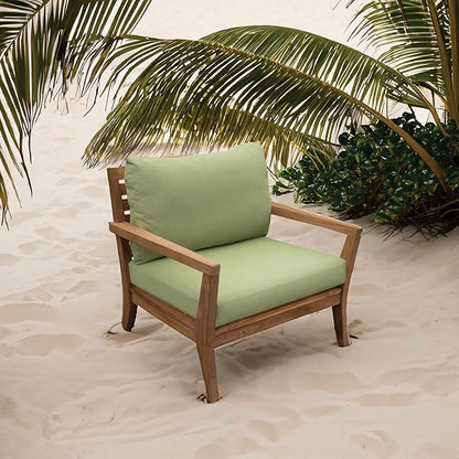 Tommy Bahama Deep Seating Lounge Cushion, 26" X 26" X 4", Bamboo Bay Pear