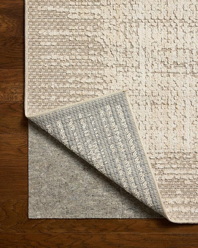 Loloi Amber Lewis Bexley Collection BEX-06 Natural/Taupe 2'-7" x 10'-0" Runner Rug Neutral, Textured, Living, Bedroom, Dining, Carpet