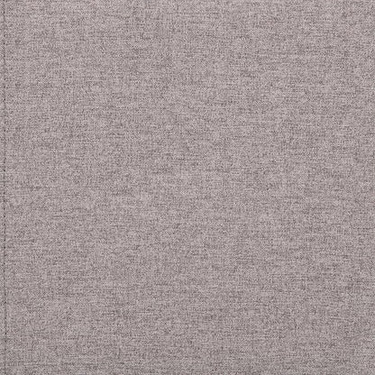 SIMPLIHOME Hamilton 48 inch Wide Transitional Rectangle Storage Ottoman in Cloud Grey Linen Look Fabric, Assembled, For the Living Room, Entryway and Family Room