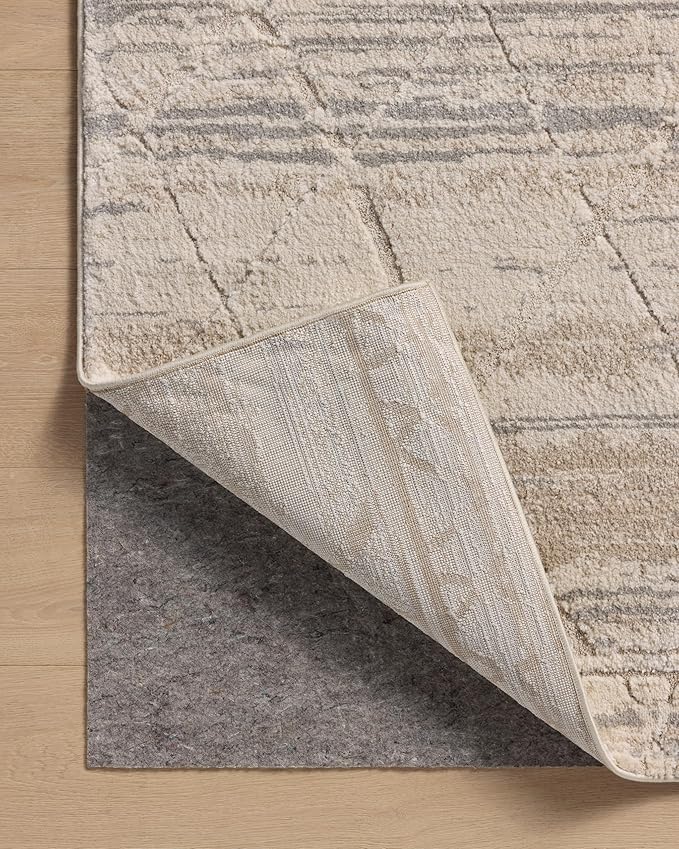 Loloi Amber Lewis Monty Collection MOT-02 Ivory/Natural 2'-7" x 8'-0", .50" Pile Height, Runner Rug