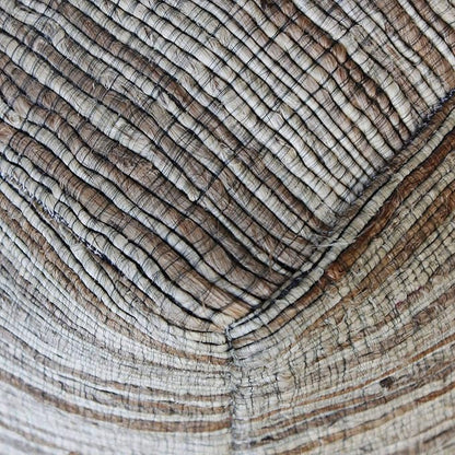 Uttermost Shiro Beige Hemp Pouf Ottoman