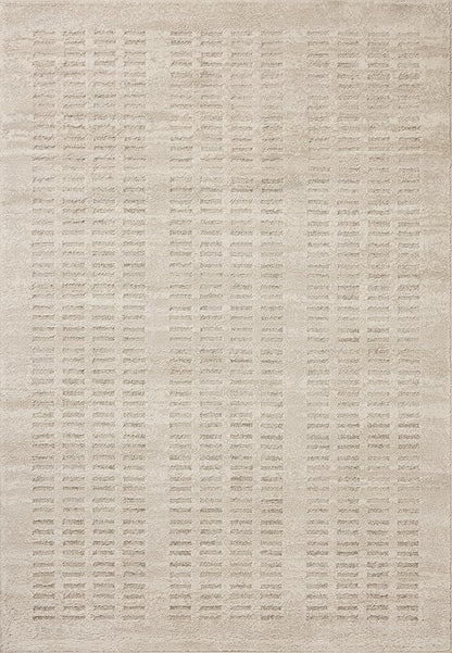 Loloi Amber Lewis Monty Collection MOT-03 Ivory/Beige 2'-7" x 4', .50" Pile Height, Area Rug