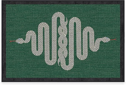 RUGGABLE x Jonathan Adler Machine Washable Modern Area Rug – Venom Emerald 2x3, Stain-Resistant, Non-Slip – Small Rugs for Living Room, Bedroom, Hallway, Entryway & Bathroom–with Cushioned Pad