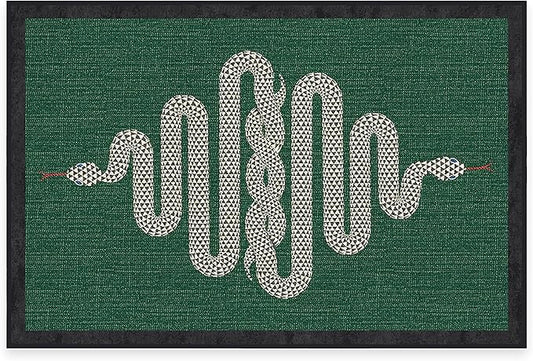RUGGABLE x Jonathan Adler Machine Washable Modern Area Rug – Venom Emerald 2x3, Stain-Resistant, Non-Slip – Small Rugs for Living Room, Bedroom, Hallway, Entryway & Bathroom–with Standard Pad