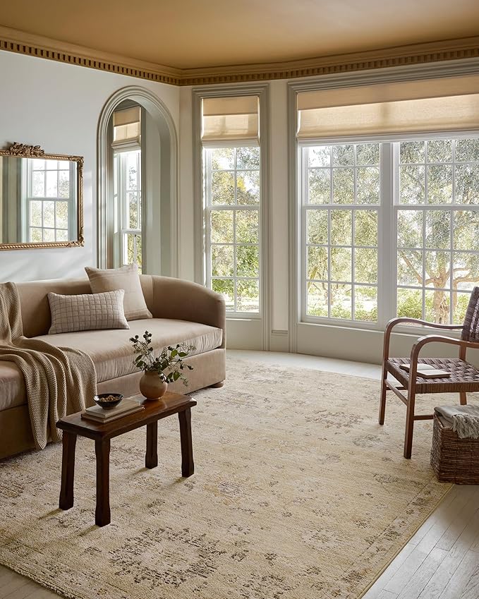 Loloi Magnolia Home by Joanna Gaines Pace Collection PAC-05 Apricot/Multi 11'-6" x 15'-4" Area Rug