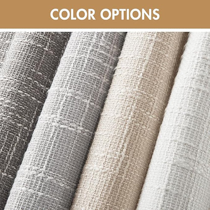 Madison Park Cordless Roman Shades, Total Blackout Window Blind Privacy Window Shades, Thermal Insulated Cordless Window Treatment for Bedroom, Living Room, Quincy, Single Panel 27"W x 64"H Light Grey