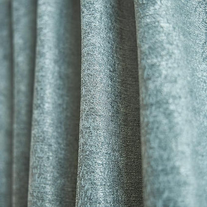 Martha Stewart Naples Chenille Solid Back Tab Window Curtain Panel Pair, 84", Olive Green