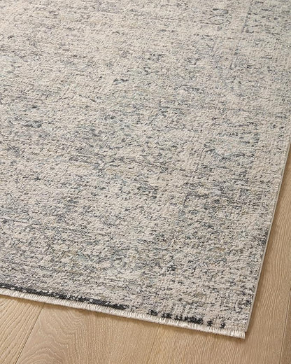 Loloi Amber Lewis Alie Collection ALE-01 Stone/Mist 7'-10'' x 10', .13'' Pile Height, Area Rug