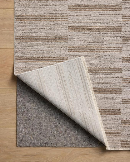 Loloi Amber Lewis Cali Collection CIL-04 Ivory/Tobacco 2'-7" x 10'-0", .25" Pile Height, Runner Rug