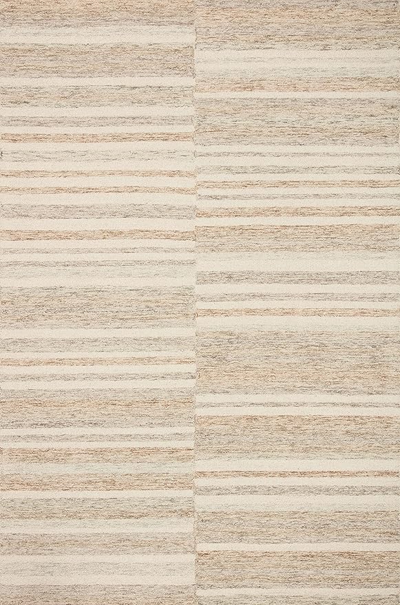 Loloi Chris Loves Julia Chris Collection CHR-03 Ivory/Clay 2'-6'' x 11'-6'', .50" Pile Height, Runner Rug