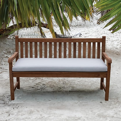 Tommy Bahama Bench Cushion, 44" X 19" X 2.5", Bamboo Bay Cloud