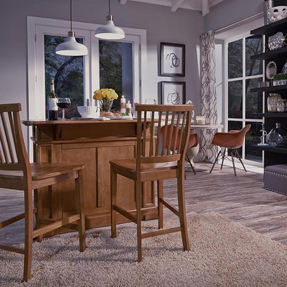 Homestyles Americana Brown Counter Stool