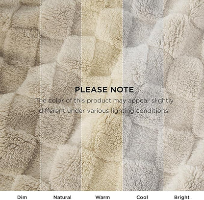 Bedsure GentleSoft Twin Blanket for Bed Light Brown - Super Soft Cozy Blankets for Women Men Girls, Cute Fuzzy Fleece Throws for Bedroom Couch, 60x80 Inches
