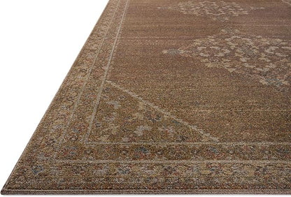 Loloi Magnolia Home by Joanna Gaines Mona Collection MOA-04 Sunset/Natural 2'-6" x 10'-0" Runner Rug