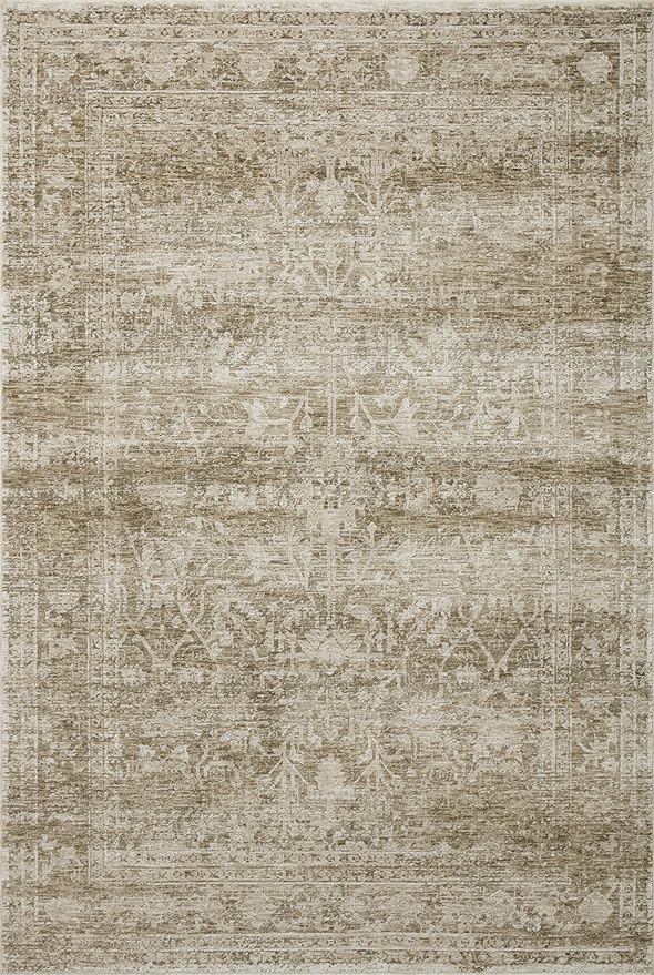 Loloi Amber Lewis Honora Collection HON-01 Khaki/Beige 11'-6" x 15'-6" Area Rug
