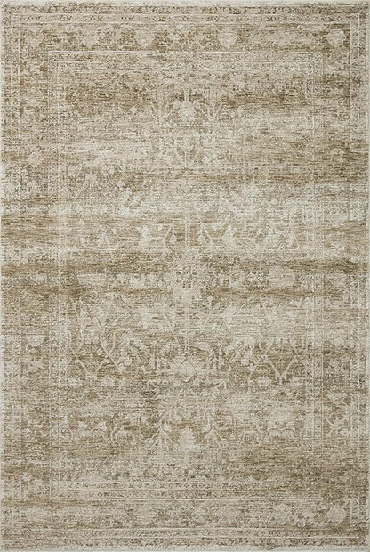 Loloi Amber Lewis Honora Collection HON-01 Khaki/Beige 2'-7" x 10'-0" Runner Rug