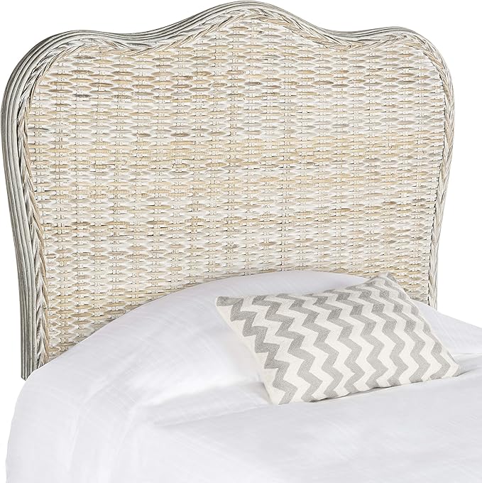 Safavieh Home Collection Imelda White Washed Headboard (Queen)