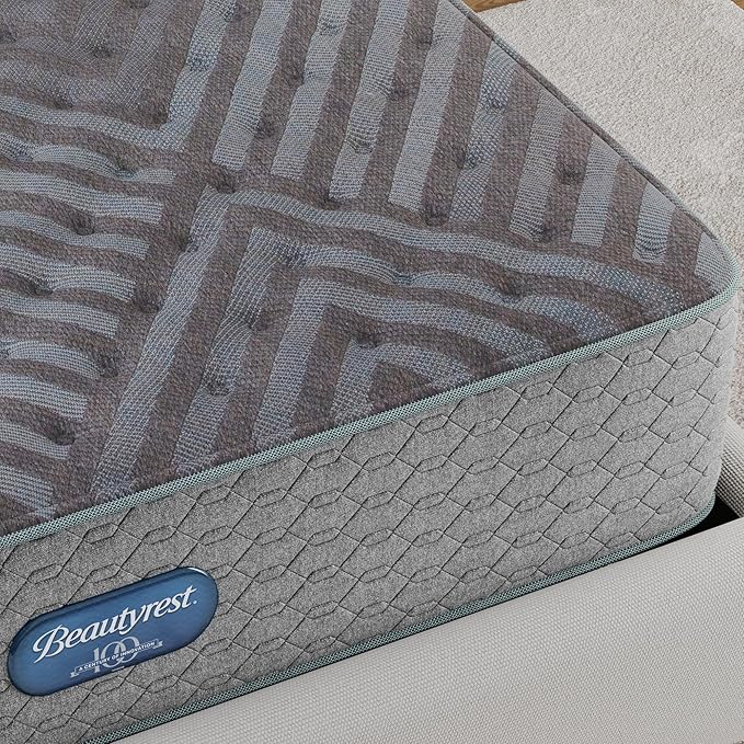Beautyrest Days End Extra Firm 13.25" Mattress - Twin - Cooling Tech, Supportive Durable Pocketed Coils, Pressure Relief, Motion Separation; 100 Night Sleep Trial and 10 Year Warranty