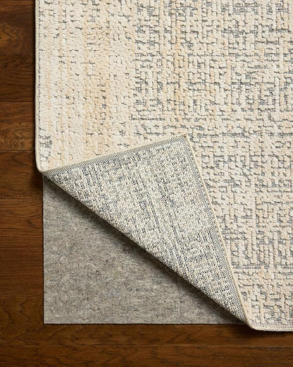 Loloi Amber Lewis Bexley Collection BEX-03 Natural/Slate 9' x 13' Area Rug Neutral, Textured, Living, Bedroom, Dining, Carpet