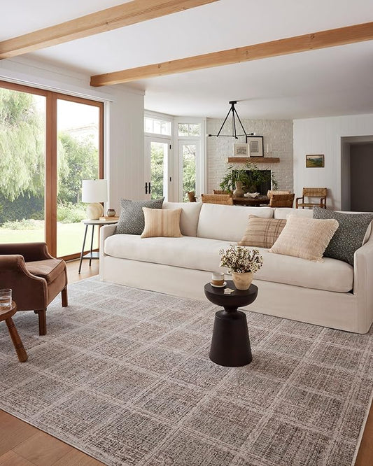 Loloi Angela Rose Ember Collection EMB-10 Fog/Dove 11'-6" x 15'-7" Area Rug