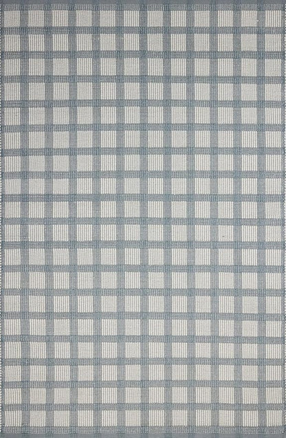 Loloi Magnolia Home by Joanna Gaines Ryder Collection RYD-02 Blue/Ivory 3'-6" x 5'-6" Accent Rug