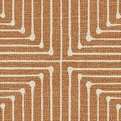 RUGGABLE x Jonathan Adler Machine Washable Modern Area Rug – Inkdrop Copper 8x10, Stain-Resistant, Non-Slip – Large Rugs for Living Room, Bedroom, Hallway, Entryway & Office–with Cushioned Pad